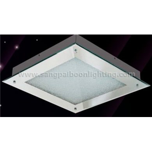 SPB- โคมเพดานสี่เหลี่ยมคริสตัล LED (003894)