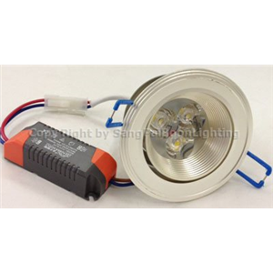 SPB - ดาวไลท์ LED สีมุกเงิน  (001714)