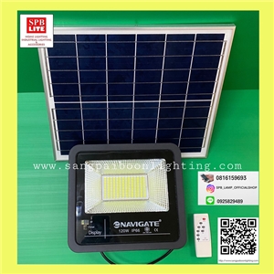SPB - โคมสปอร์ตไลท์ Solar cell มีรีโมท (004519)