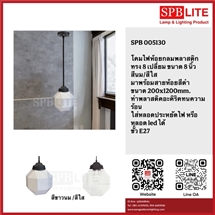 SPB-โคมไฟห้อยพลาสติค 8 เหลี่ยม (005130)