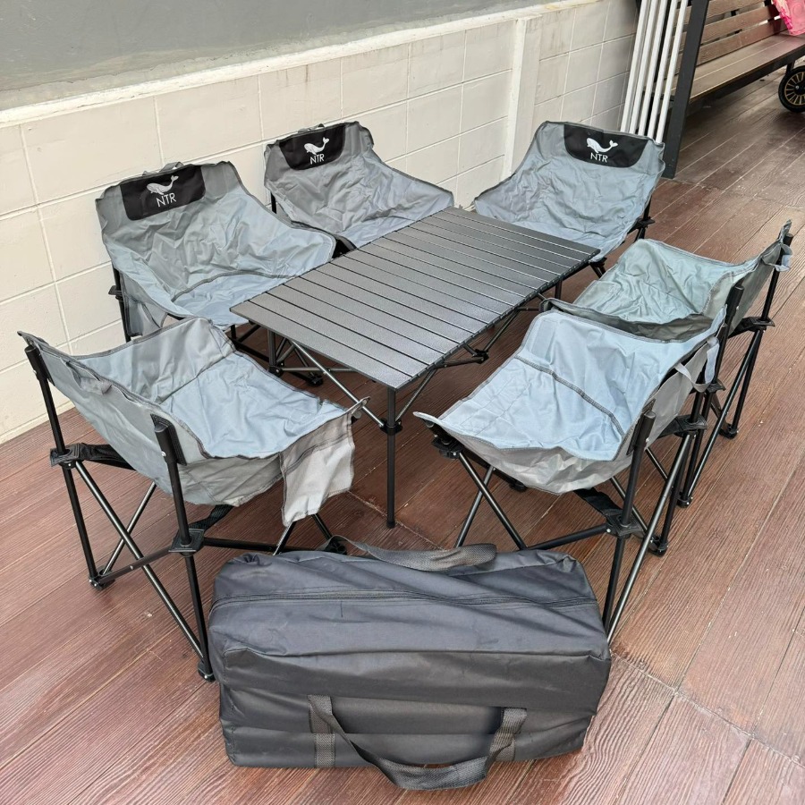 เก้าอี้ตั้งแคมป์ ทรงหลังเต่า ขนาดใหญ่ นั่งสบาย เก้าอี้พับกลางแจ้ง เก้าอี้สนาม เก้าอี้ตลาดกลางคืน พร้อมถุงเก็บเพื่อป้องกันการชน