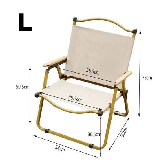 เก้าอี้ตั้งแคมป์ เก้าอี้พับกลางแจ้ง เก้าอี้สนาม เก้าอี้ตลาดกลางคืน พร้อมถุงเก็บเพื่อป้องกันการชน