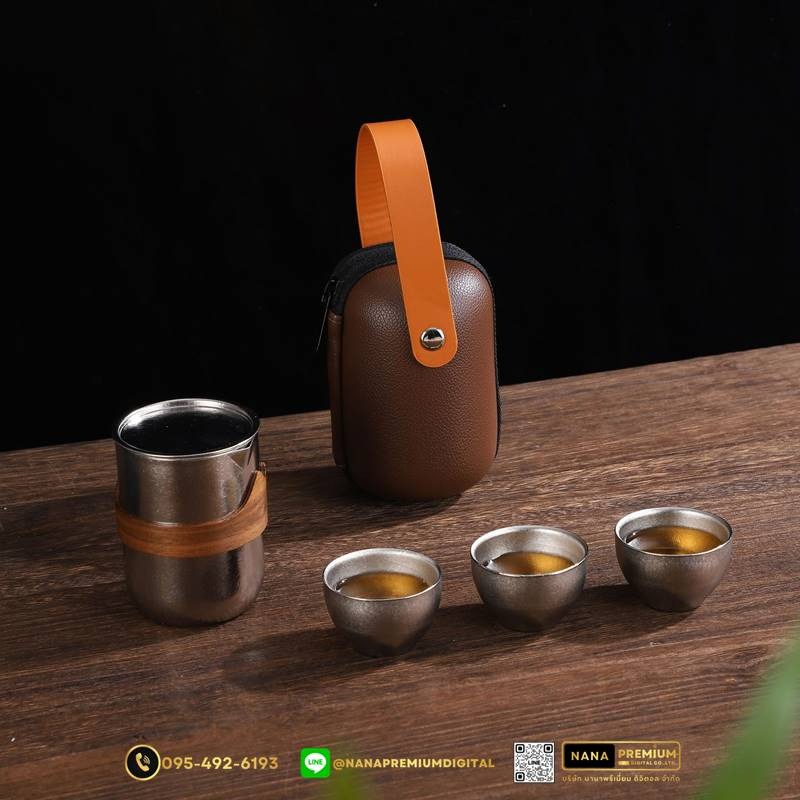 แก้วไทเทเนี่ยม Titanium สวย หรู ทันสมัย รับสกรีนโลโก้แก้วไทเทเนี่ยม รับผลิตแก้วไทเทเนี่ยม