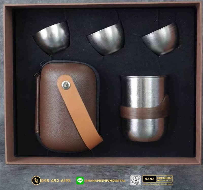 แก้วไทเทเนี่ยม Titanium สวย หรู ทันสมัย รับสกรีนโลโก้แก้วไทเทเนี่ยม รับผลิตแก้วไทเทเนี่ยม