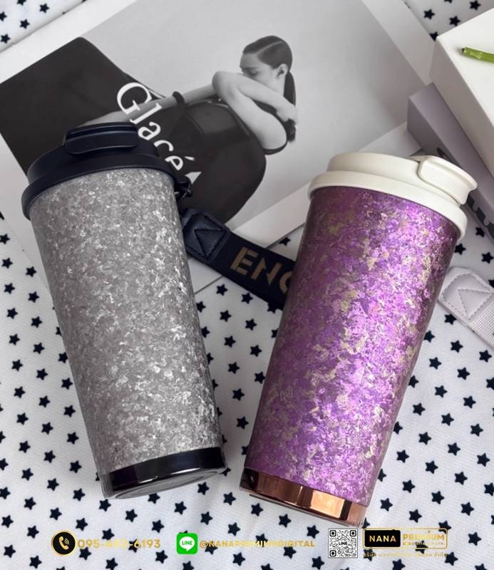 แก้วไทเทเนี่ยม Titanium 510ml สวย หรู ทันสมัย รับสกรีนโลโก้แก้วไทเทเนี่ยม รับผลิตแก้วไทเทเนี่ยม