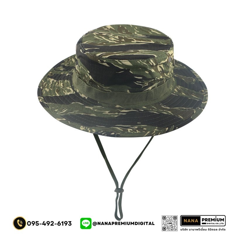 รับผลิตหมวกทหารปีกกว้าง หมวกลายทหาร กันแดด กันยูวี uv หมวกแก๊ป หมวกGAP รับผลิตหมวก รับปักหมวก รับสกรีนหมวก