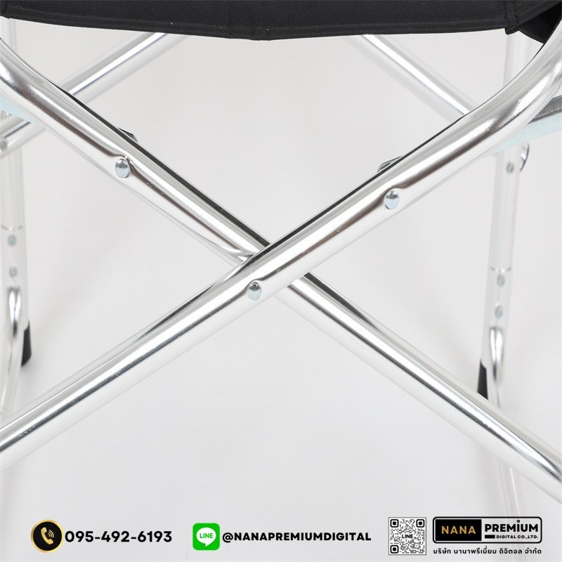 รับสกรีนโลโก้เก้าอี้สนามอลูมิเนียม เก้าอี้แคมป์ปิ้ง ชุดเก้าอี้แคมป์ปิ้ง ชุดเก้าอี้สนามพร้อมโต๊ะ Camping Set