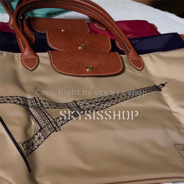 Longchamp eiffel tower bag limited edition on sale