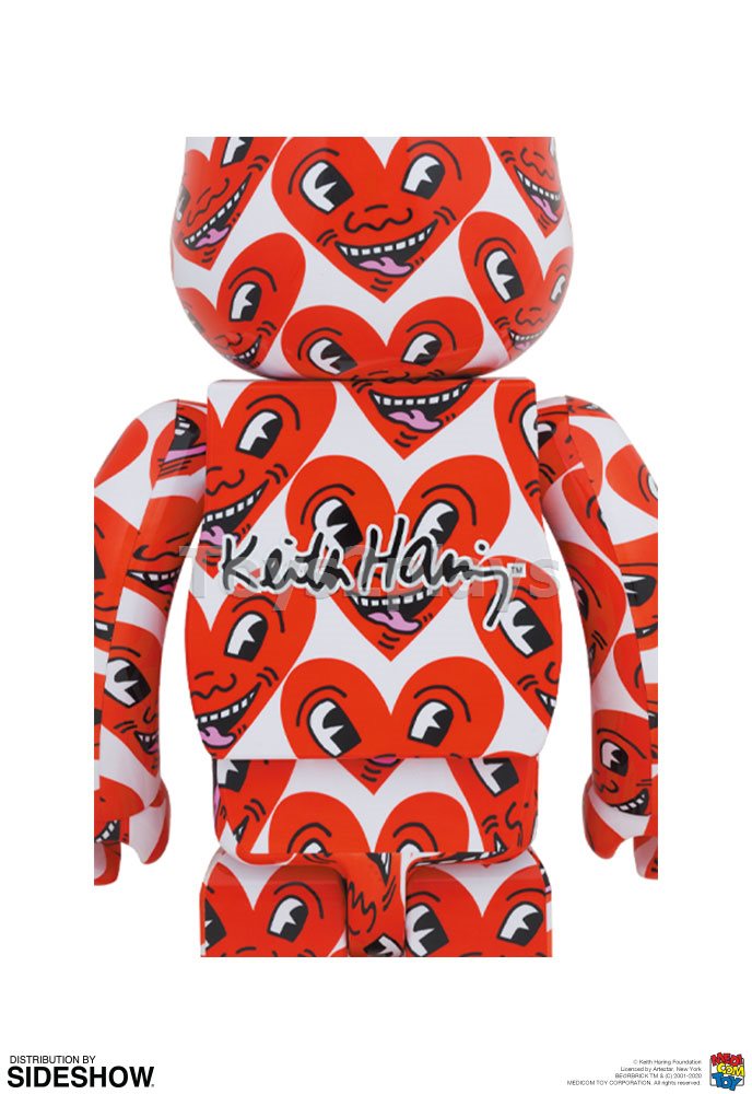 Be@rbrick Keith Haring #6 1000% สินค้าแกะโชว์