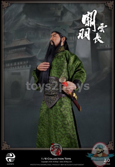 Three Kingdoms Series 1/6 Scale Guan Yu 2.0