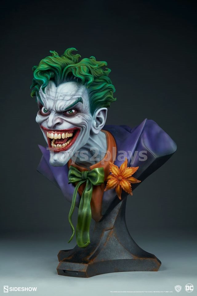 Sideshow Item-400354 The Joker™ Life-Size Bust