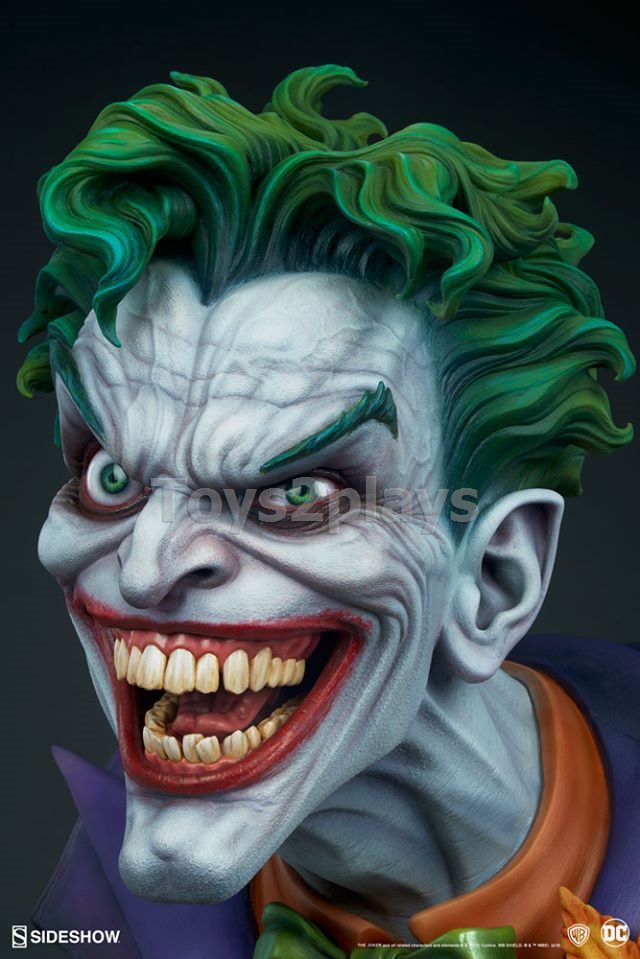 Sideshow Item-400354 The Joker™ Life-Size Bust