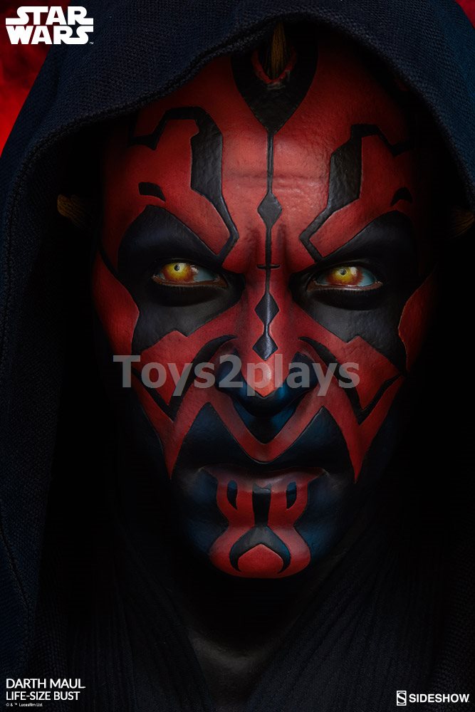 Sideshow400313 Darth Maul Life-Size Bust / สินค้าชิ้นโชว์