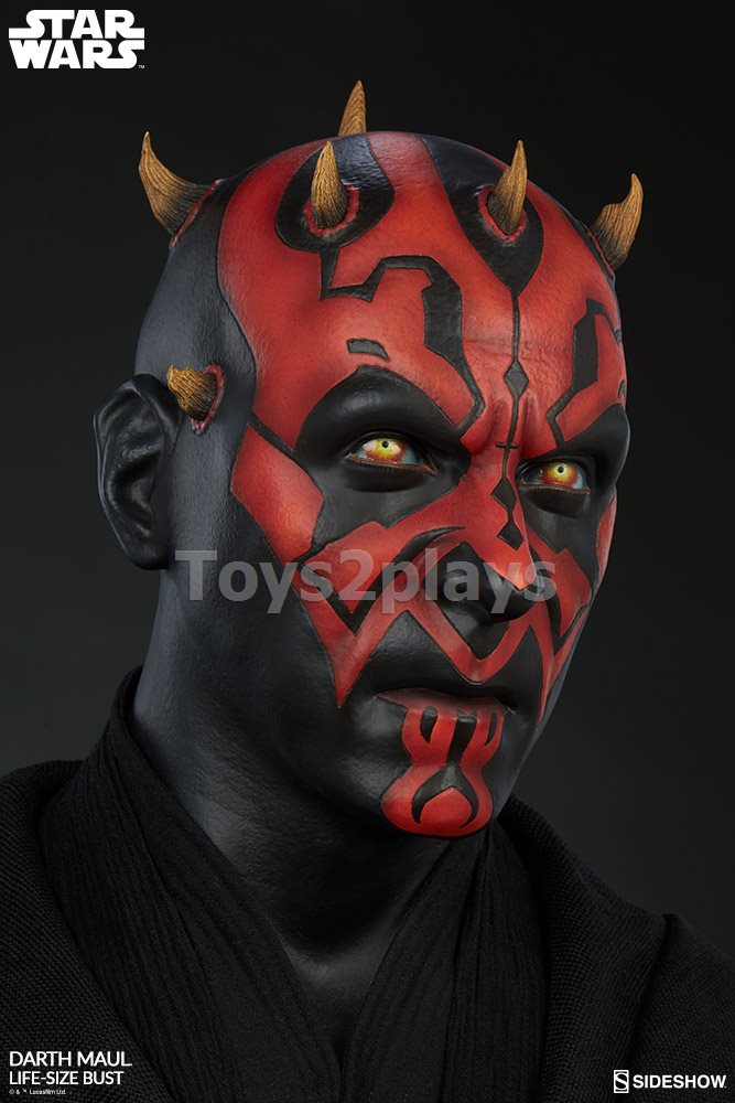 Sideshow400313 Darth Maul Life-Size Bust / สินค้าชิ้นโชว์