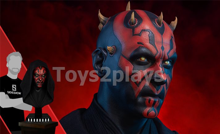 Sideshow400313 Darth Maul Life-Size Bust / สินค้าชิ้นโชว์