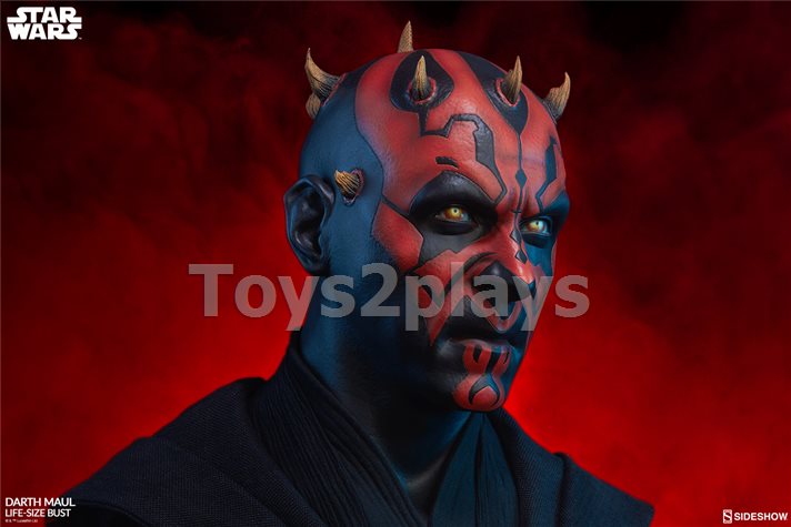 Sideshow400313 Darth Maul Life-Size Bust / สินค้าชิ้นโชว์