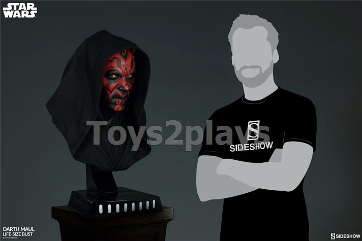 Sideshow400313 Darth Maul Life-Size Bust / สินค้าชิ้นโชว์