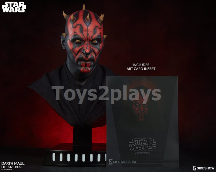 Sideshow400313 Darth Maul Life-Size Bust / สินค้าชิ้นโชว์