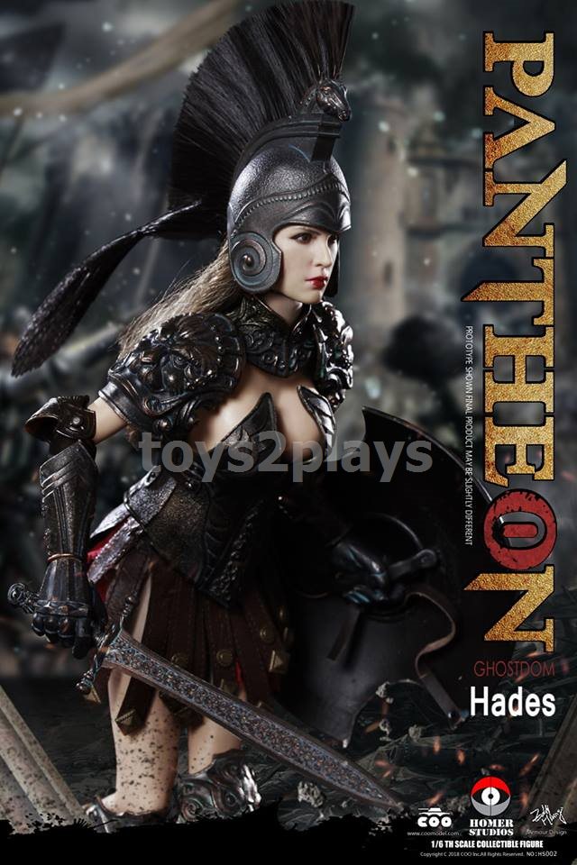 COOMODEL X HOMER HS002 - DIE-CAST ALLOY 1/6 PANTHEON - HADES
