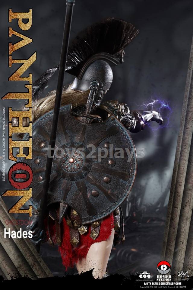 COOMODEL X HOMER HS002 - DIE-CAST ALLOY 1/6 PANTHEON - HADES