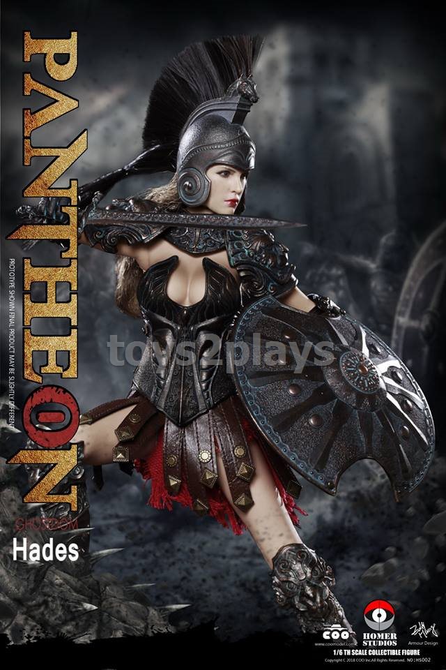 COOMODEL X HOMER HS002 - DIE-CAST ALLOY 1/6 PANTHEON - HADES