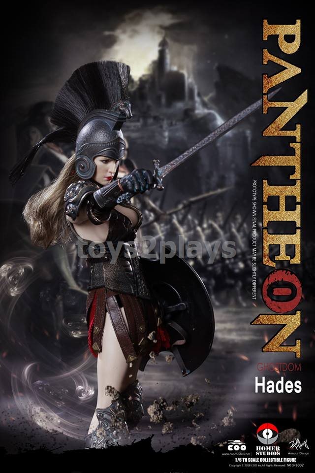 COOMODEL X HOMER HS002 - DIE-CAST ALLOY 1/6 PANTHEON - HADES