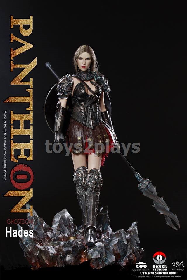COOMODEL X HOMER HS002 - DIE-CAST ALLOY 1/6 PANTHEON - HADES