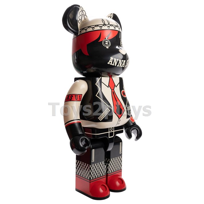 Bearbrick ANNA SUI RED AND BEIGE 1000%