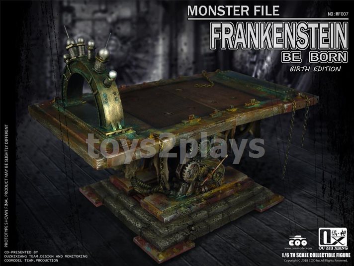 COOMODEL X OUZHIXIANG NO.MF007 MONSTER FILE SERIES - FRANKENSTEIN (BIRTH EDITION)