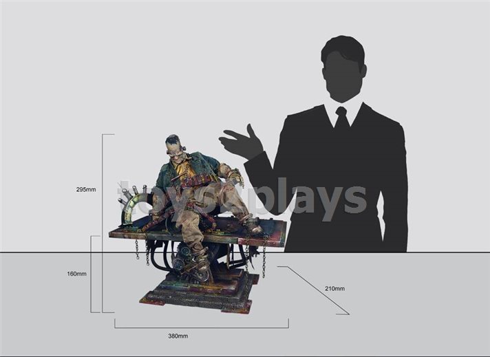 COOMODEL X OUZHIXIANG NO.MF007 MONSTER FILE SERIES - FRANKENSTEIN (BIRTH EDITION)