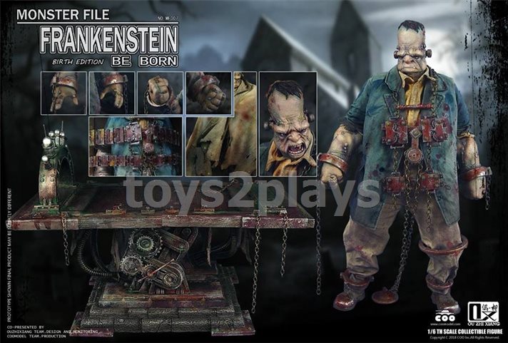 COOMODEL X OUZHIXIANG NO.MF007 MONSTER FILE SERIES - FRANKENSTEIN (BIRTH EDITION)