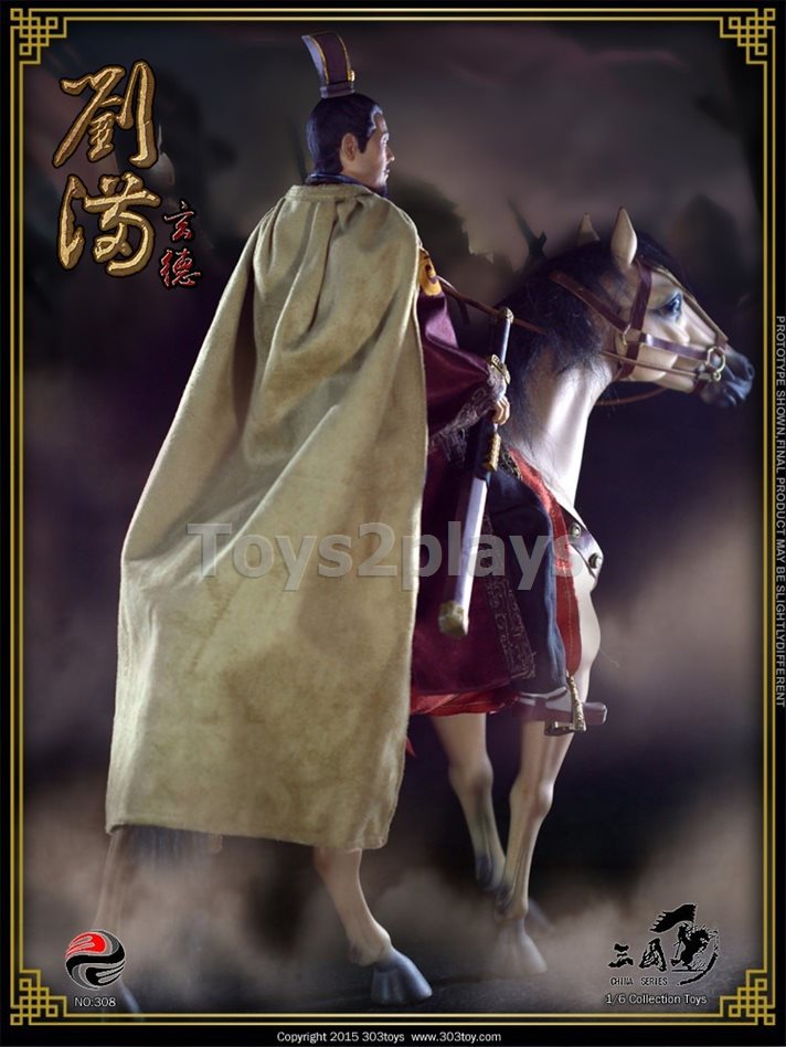 303TOYS 1/6 china series NO:308 Liu Bei สินค้าตัวโชว์