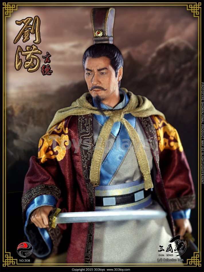 303TOYS 1/6 china series NO:308 Liu Bei สินค้าตัวโชว์