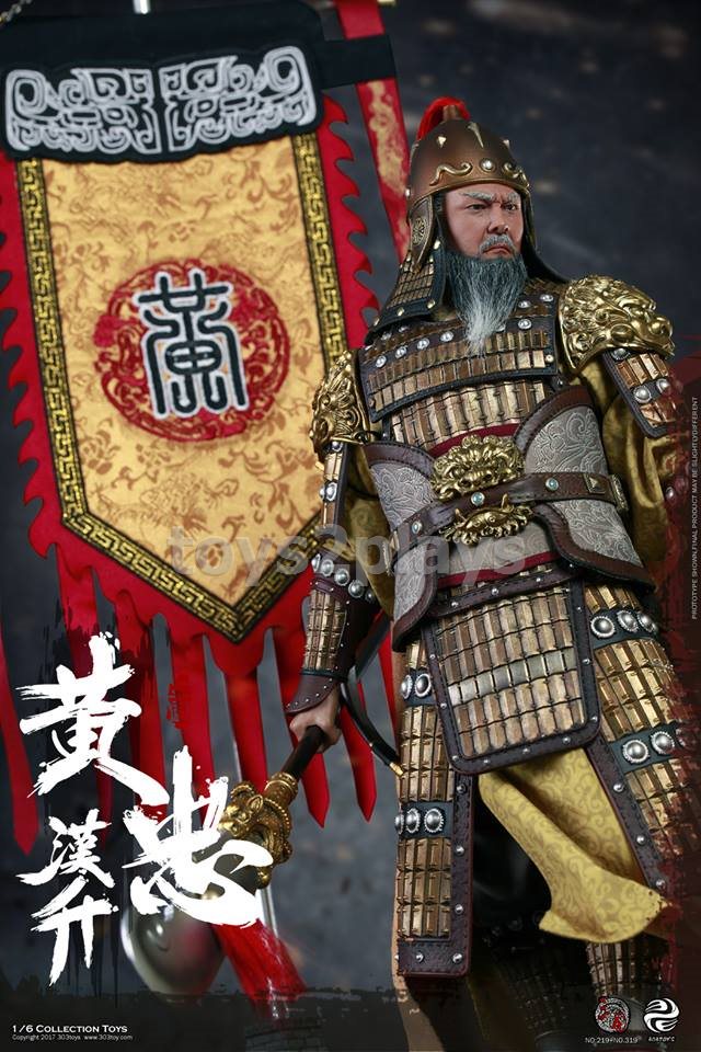 303TOYS NO.319 1/6 THREE KINGDOMS SERIES – HUANG ZHONG A.K.A HANSHENG Full set 