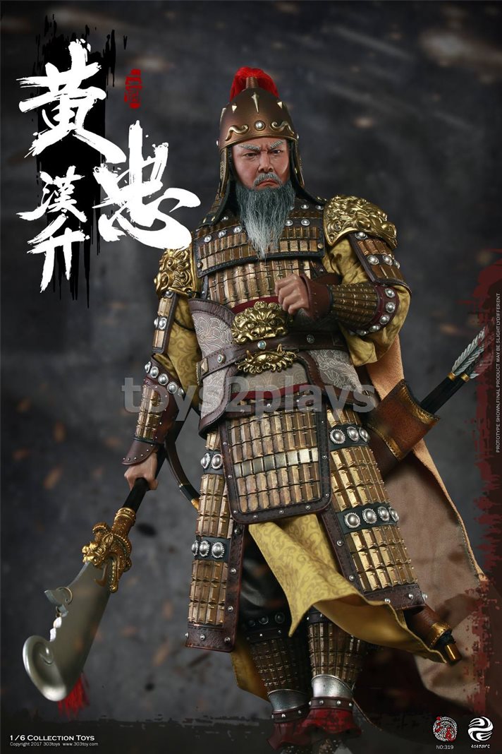 303TOYS NO.319 1/6 THREE KINGDOMS SERIES – HUANG ZHONG A.K.A HANSHENG