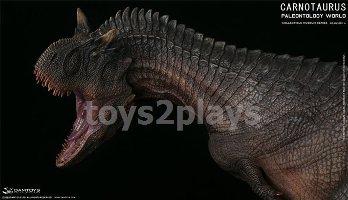DAMTOYS MUSEUMSERIES:CARNOTAURUS SCENES COLLECTIBLELEVEL STATUES MUS009A Standard Edition