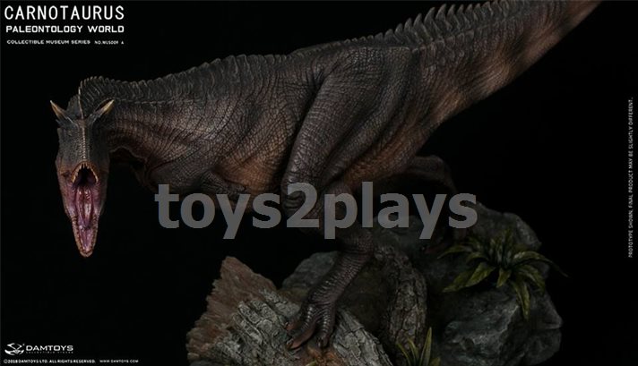DAMTOYS MUSEUMSERIES:CARNOTAURUS SCENES COLLECTIBLELEVEL STATUES MUS009A Standard Edition