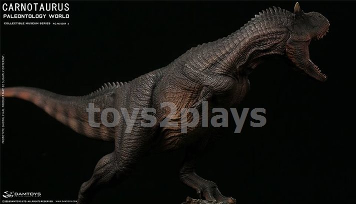 DAMTOYS MUSEUMSERIES:CARNOTAURUS SCENES COLLECTIBLELEVEL STATUES MUS009A Standard Edition
