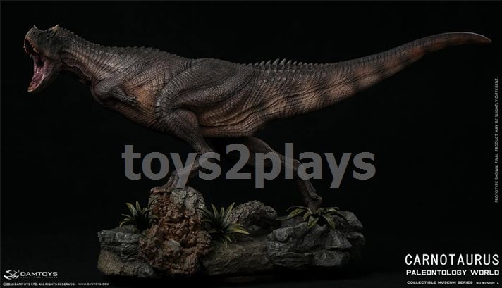 DAMTOYS MUSEUMSERIES:CARNOTAURUS SCENES COLLECTIBLELEVEL STATUES MUS009A Standard Edition