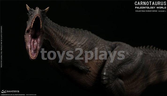 DAMTOYS MUSEUMSERIES:CARNOTAURUS SCENES COLLECTIBLELEVEL STATUES MUS009A Standard Edition