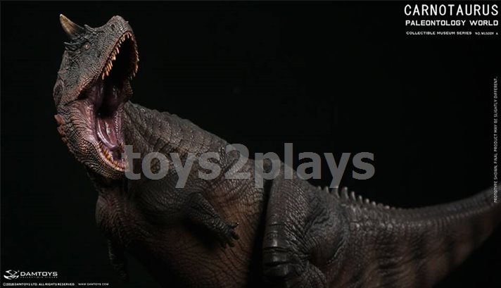 DAMTOYS MUSEUMSERIES:CARNOTAURUS SCENES COLLECTIBLELEVEL STATUES MUS009A Standard Edition
