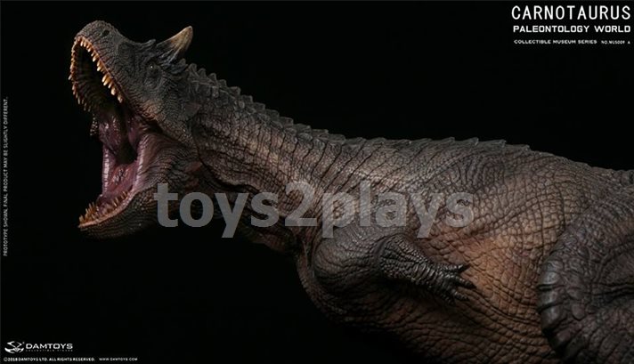 DAMTOYS MUSEUMSERIES:CARNOTAURUS SCENES COLLECTIBLELEVEL STATUES MUS009A Standard Edition