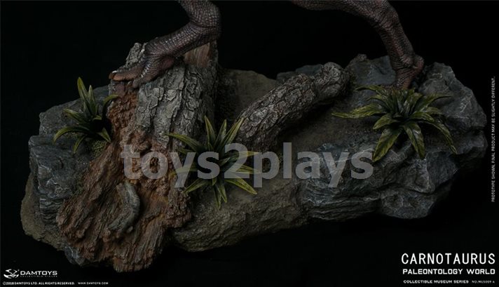 DAMTOYS MUSEUMSERIES:CARNOTAURUS SCENES COLLECTIBLELEVEL STATUES MUS009A Standard Edition
