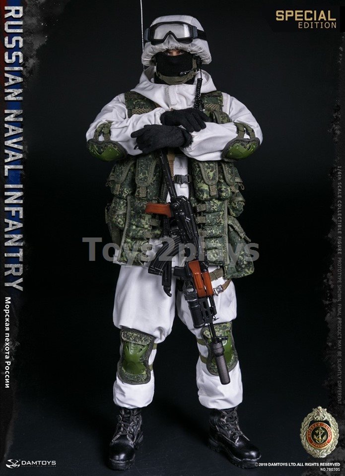 DAMTOYS 78070S RUSSIAN NAVAL INFANTRY SPECIAL EDITION