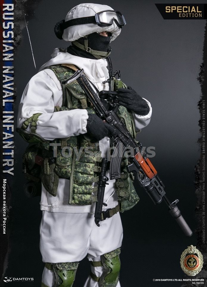 DAMTOYS 78070S RUSSIAN NAVAL INFANTRY SPECIAL EDITION