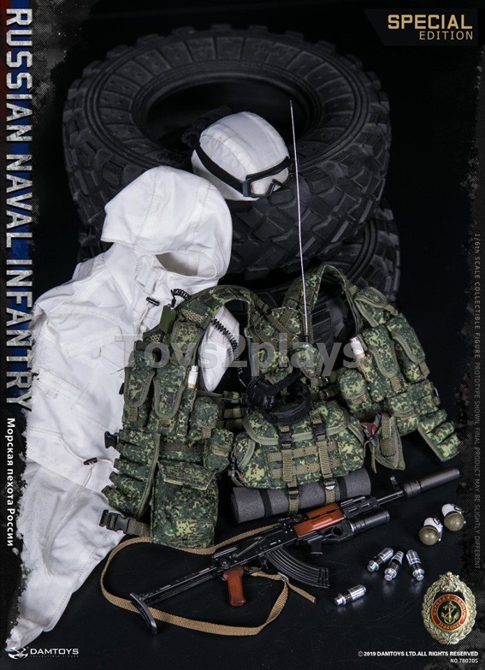DAMTOYS 78070S RUSSIAN NAVAL INFANTRY SPECIAL EDITION