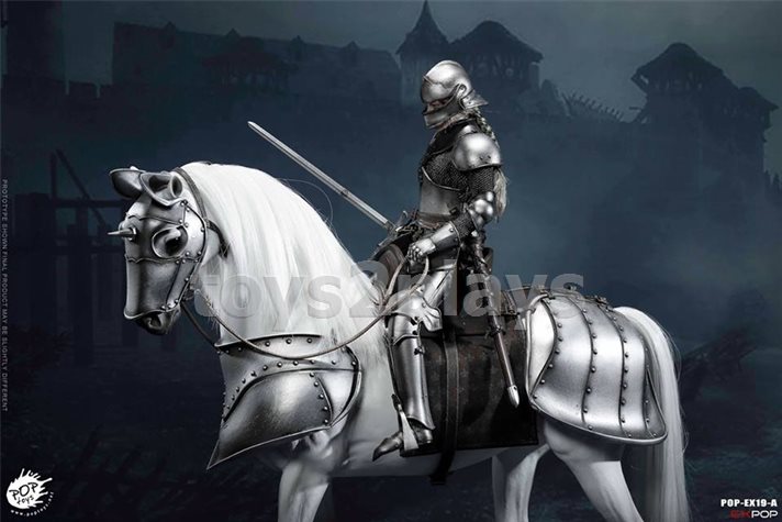 POPTOYS 1/6 EX019-C Saint Knight—War horse