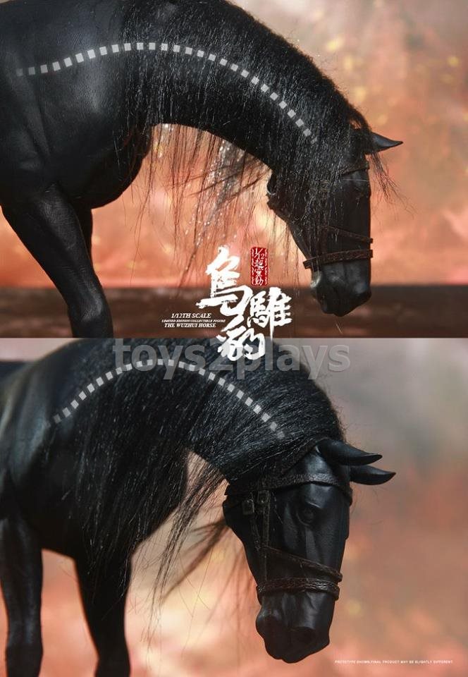 IN FLAMES X NEWSOUL IFT-034 —The 1/12th scale “Sets Of Soul Of Tiger Generals - Zhang Yide & The Wuzhui Horse 