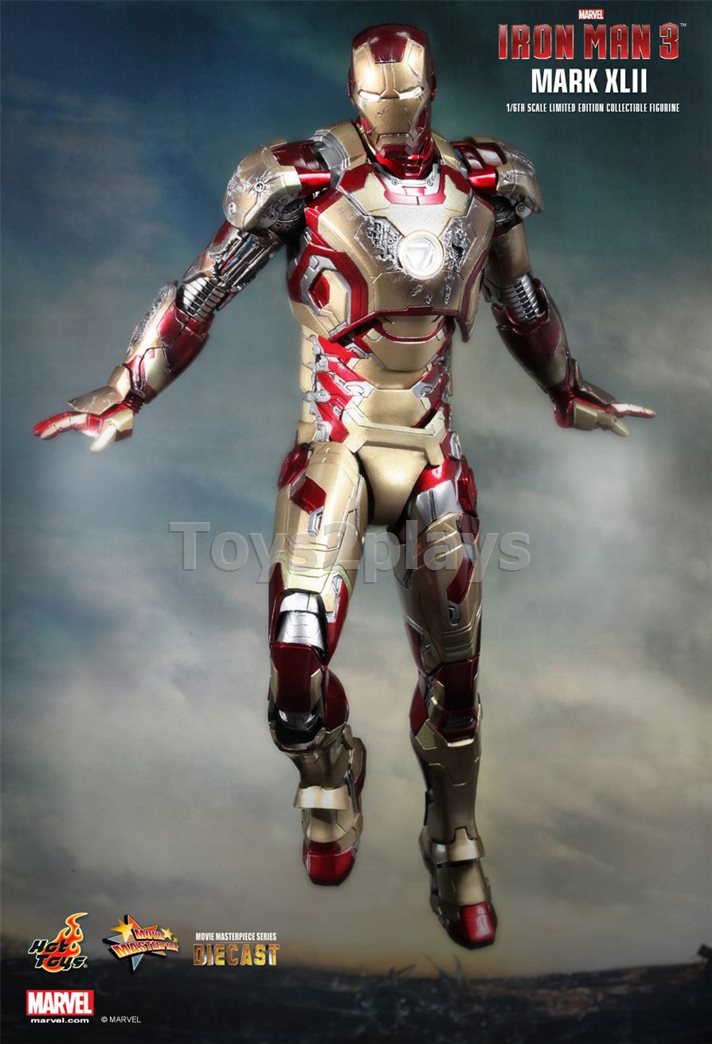 Hottoys MMS197D02 IRON MAN 3 MARK XLII สินค้าตัวโชว์