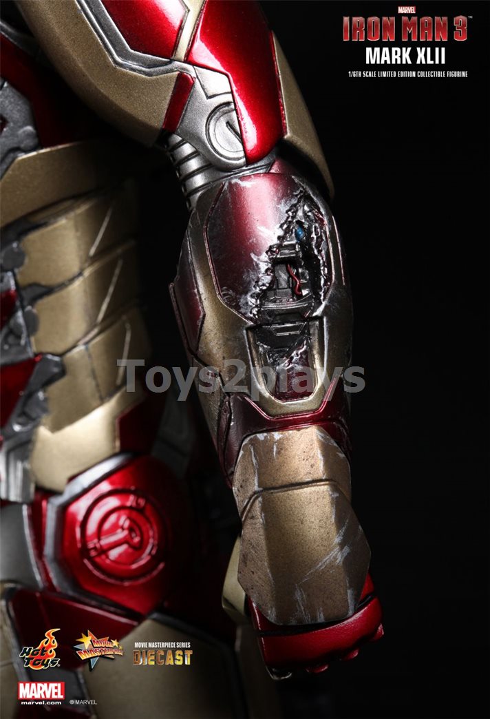 Hottoys MMS197D02 IRON MAN 3 MARK XLII สินค้าตัวโชว์